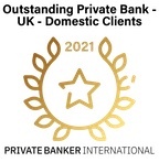 Outstanding Private Bank UK Domestic Clients Badge 2021 Thumb